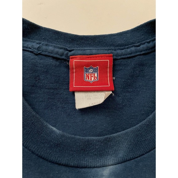 NFL Team Apparel - NEW ENGLAND PATRIOTS Tie Dye T-Shirt Size Large Made In USA - Picture 5 of 7